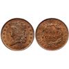 Image 1 : 1828 C-3 R1 13-Star Obverse, PCGS graded MS63 Red & Brown
