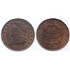 Image 1 : 1828 C-3 R1 13-Star Obverse, PCGS graded MS62 Red & Brown