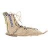 Image 15 : 19th C. Mescalero Apache Beaded High-Top Moccasins
