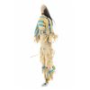 Image 10 : A Fine, Early & Large Cheyenne Beaded Doll 19th C.