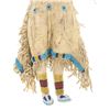 Image 3 : A Fine, Early & Large Cheyenne Beaded Doll 19th C.