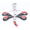 Image 1 : Navajo Sterling Dragonfly Pendant by Gilbert Damon
