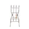 Image 2 : Farmhouse Wrought Iron Fireplace Tools Rest Stand