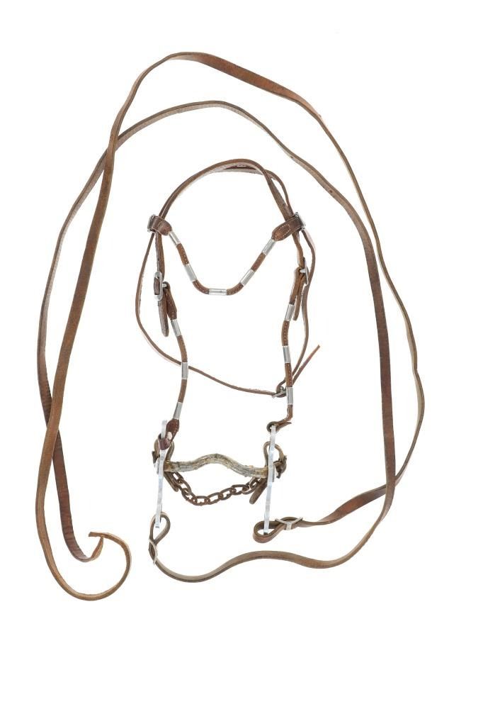 Bridle Snaffle breloque en argent sterling .925 x 1 Bridle Snaffle breloque en argent sterling .925 x 1