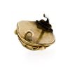 Image 6 : Antique Victorian Etruscan 14k Gold Enamel Pearl Puffed Twisted Wire Pin Brooch