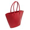 Image 2 : Mansur Gavriel Flamma Calfskin Red Triangle Tote Bag