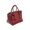 Image 4 : Prada Red Calf Twin Pocket Tote Bag