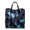 Image 1 : Prada Blue Camo Nylon Tote Bag