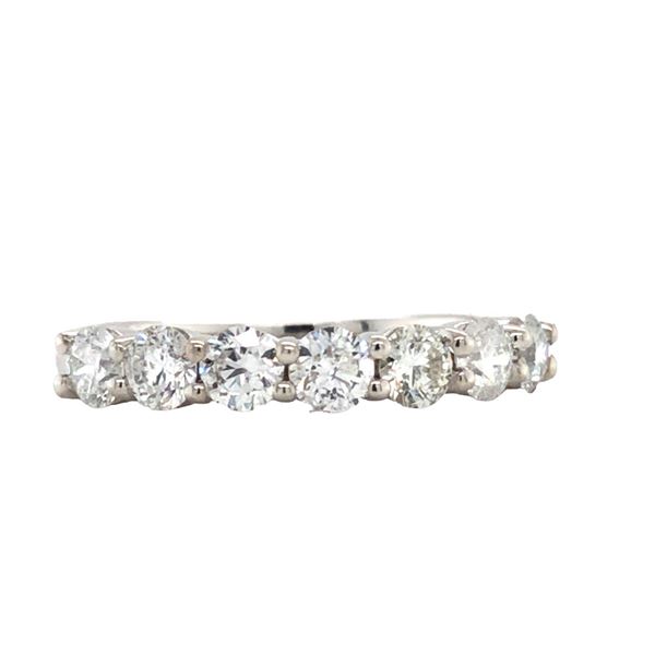 Earth-Mined 1.11ct Diamond Wedding Band Ring