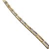 Image 6 : Two Tone Diamond Tennis Bracelet