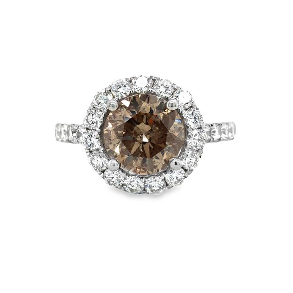2.2 Carat Chocolate Diamond & Fine White Diamonds
