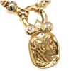 Image 3 : Etruscan Repousse Gold & Diamond Necklace