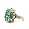 Image 2 : Emerald and Diamond Ring