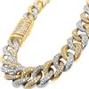Image 2 : Blinged Out Diamond Pave Cuban Curb Bracelet