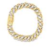 Image 3 : Blinged Out Diamond Pave Cuban Curb Bracelet