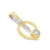 Image 2 : Modern Diamond Slide Pendant