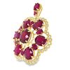 Image 2 : Ruby and Diamond Pendant