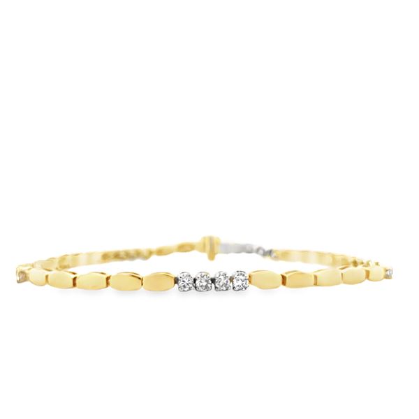 Diamond Bracelet Two Tone