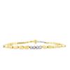 Image 1 : Diamond Bracelet Two Tone