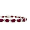 Image 2 : Ruby and Diamond Tennis Bracelet