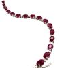 Image 3 : Ruby and Diamond Tennis Bracelet