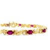 Image 2 : Ruby and Diamond Tennis Bracelet