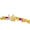 Image 3 : Ruby and Diamond Tennis Bracelet
