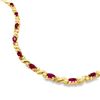 Image 4 : Ruby and Diamond Tennis Bracelet