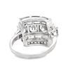 Image 3 : Mid-Century Platinum Diamond Ring
