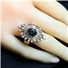 Image 4 : Sapphire and Diamond Cocktail Ring