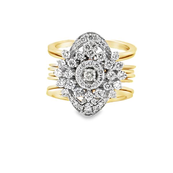 Convertible Diamond Ring That Becomes a Bracelet