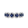 Image 1 : Sapphire and Diamond Ring