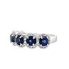 Image 2 : Sapphire and Diamond Ring