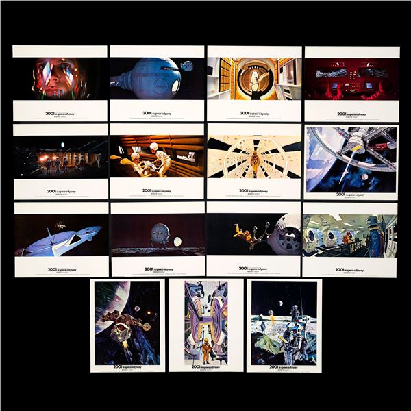 2001: A SPACE ODYSSEY - Promotional Color Photographs (15) (8" x 10"); Near Mint