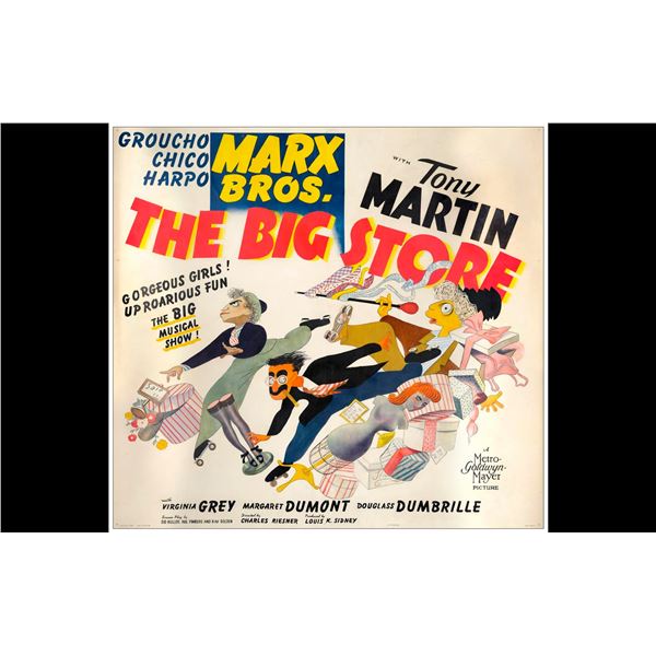 THE BIG STORE - Six Sheet (81" x 81"); Good on Linen