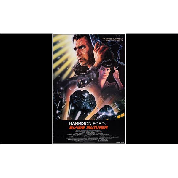 BLADE RUNNER - Full-Bleed One Sheet (27" x 41"); NSS Style; Very Fine- Rolled