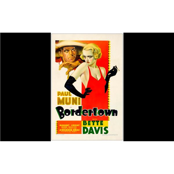 BORDERTOWN - One Sheet (27" x 41"); Fine- on Linen