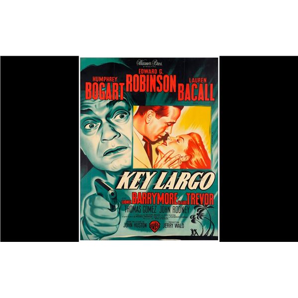 KEY LARGO - French Grande (47" x 65"); Very Fine on Linen