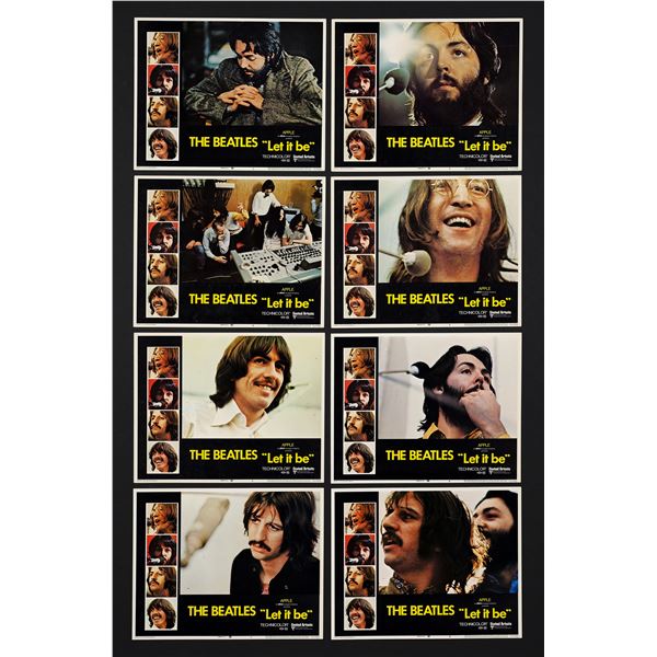 LET IT BE - Lobby Card Set (11" x 14"); Near Mint