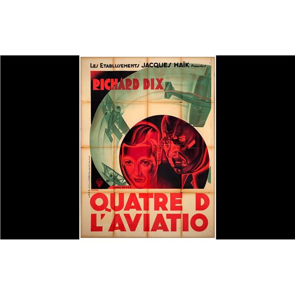 THE LOST SQUADRON - French Double Grande (63" x 94"); Fine- Folded