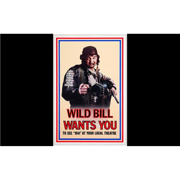 1941 - One Sheet (27" x 41"); Advance "Wild Bill" Style; Very Fine Rolled