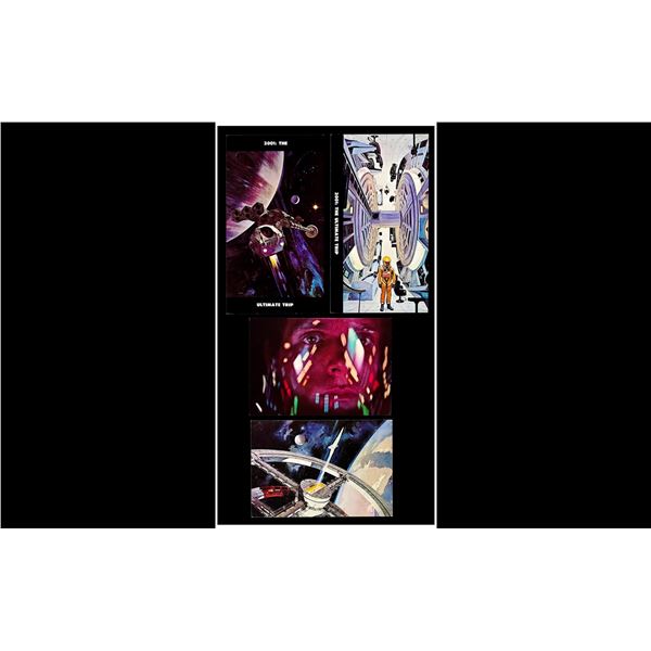 2001: A SPACE ODYSSEY - Postcards (4) (5.5" x 8" & 5.5" x 10"); Very Fine+