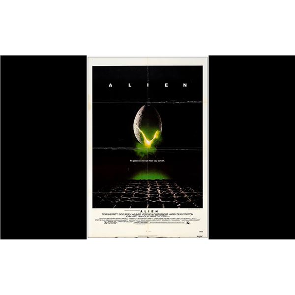ALIEN - One Sheet (27" x 41"); Fine Folded