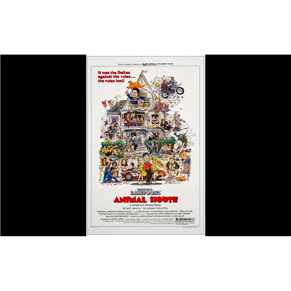 ANIMAL HOUSE - One Sheet (27" x 41"); Style B; Very Fine Folded