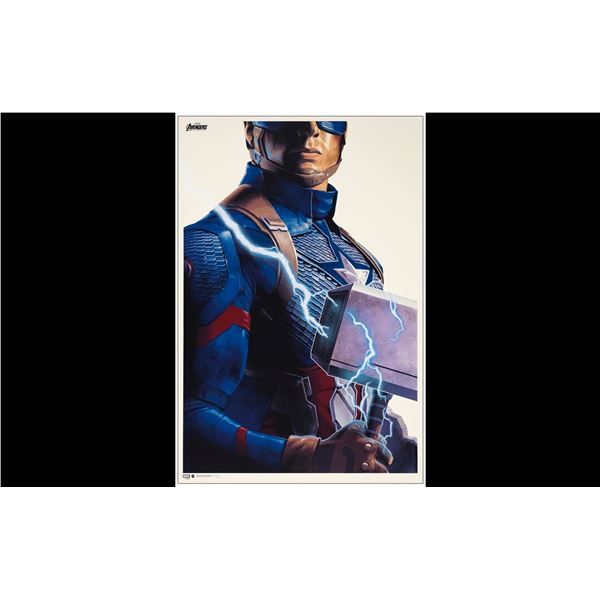 AVENGERS: ENDGAME - Limited Edition Screen Print (24" x 36"); Hand-Numbered; Very Fine Rolled