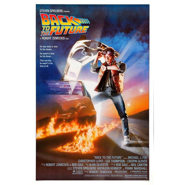 BACK TO THE FUTURE - One Sheet (27" x 41"); Near Mint Rolled