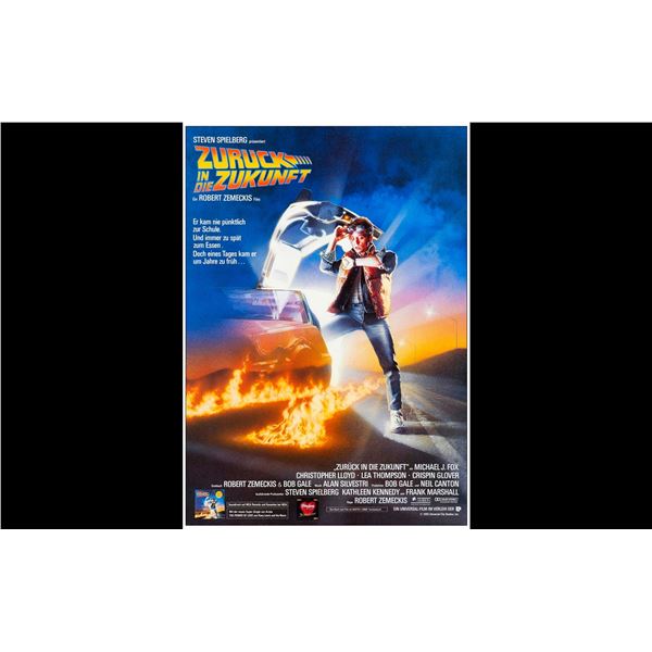 BACK TO THE FUTURE - German A1 (23" x 33"); Very Fine Rolled