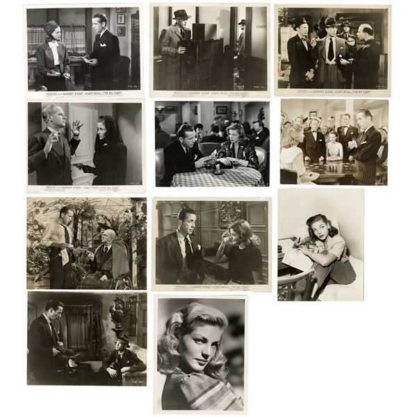 THE BIG SLEEP - Single-Weight, Silver Gelatin, Vintage Photographs (11)  (8" x 10"); Fine+