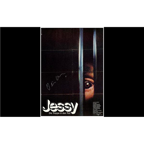 BLACK CHRISTMAS - German A1 (23" x 33") Signed by Olivia Hussey; Very Fine Folded