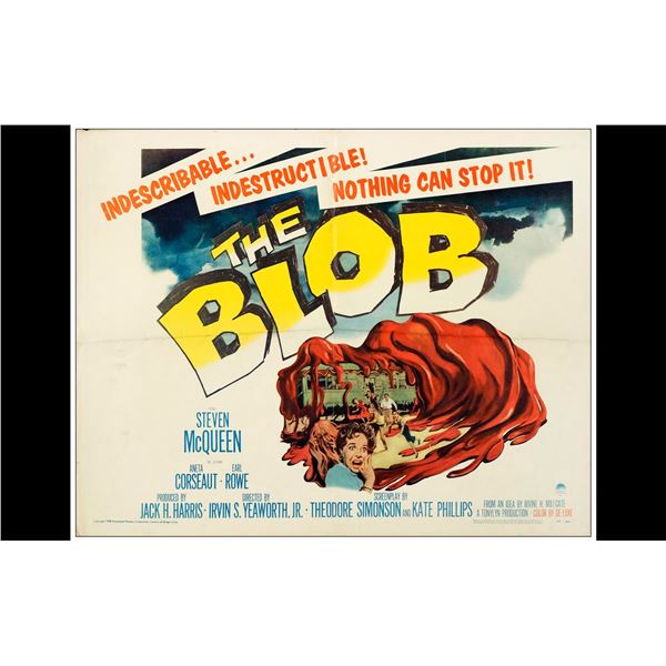 THE BLOB - Half Sheet (22" x 28"); Fine+ Folded